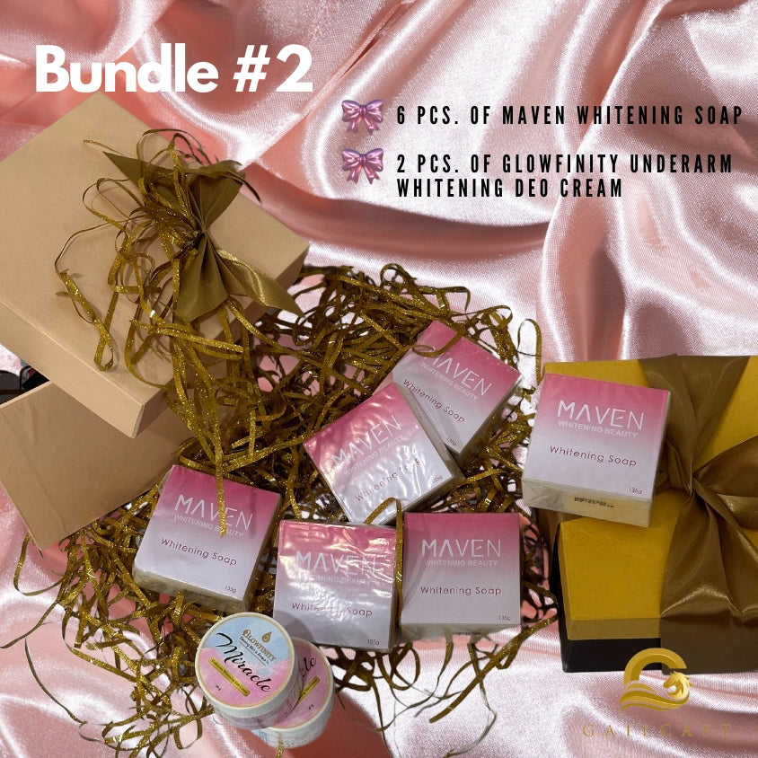 BUNDLE #2: Pay only Intense Whitening Soap + 2 FREE Miracle Underarm Whitening Deo