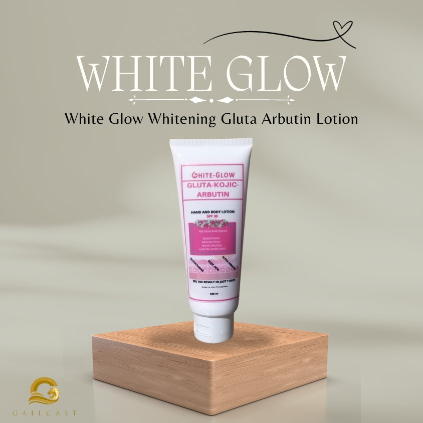 White Glow Whitening Gluta Arbutin Lotion 100ml - Your Secret to White Glow!