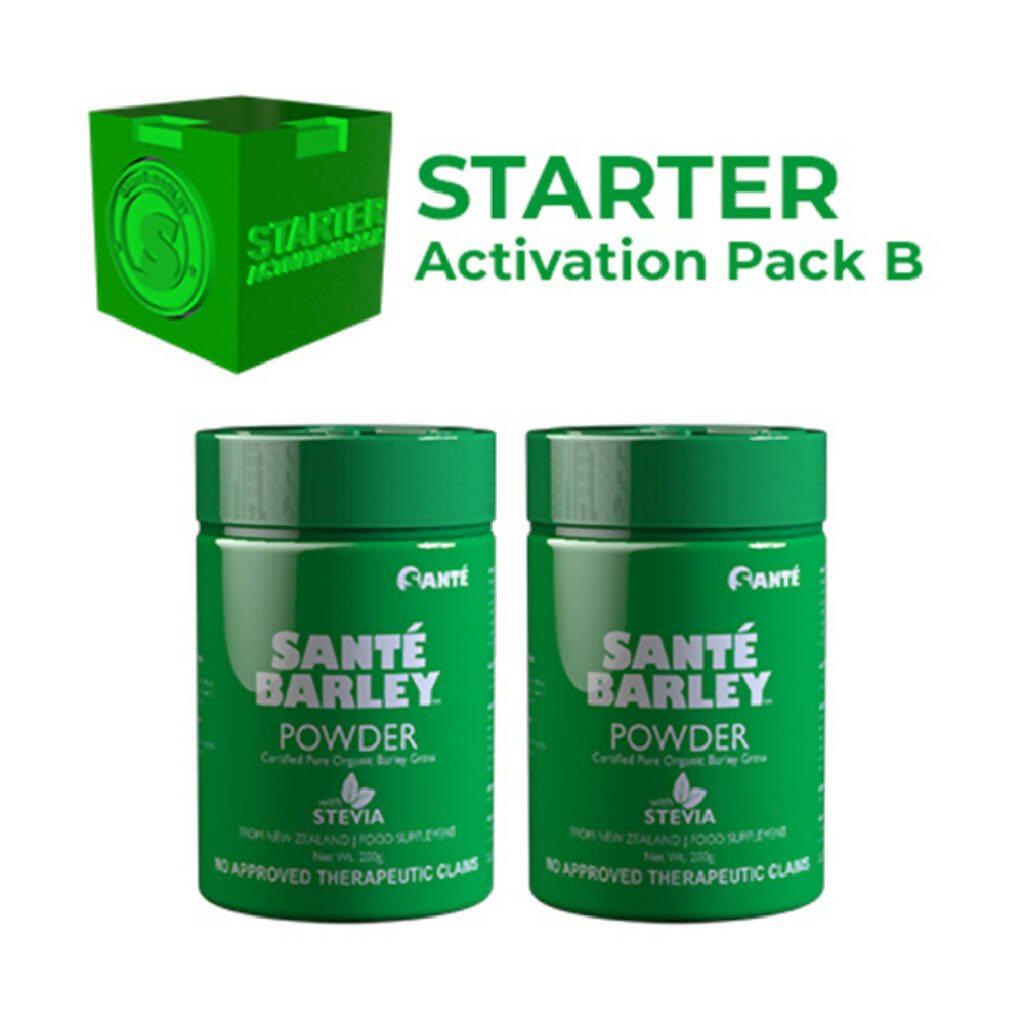 SANTE BARLEY |STARTER PACK B (2X CANISTERS 200G)