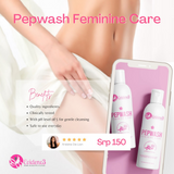 Evidenc3 Pepwash Feminine Wash with Collagen & Hyaluronic Acid and Guava Extract